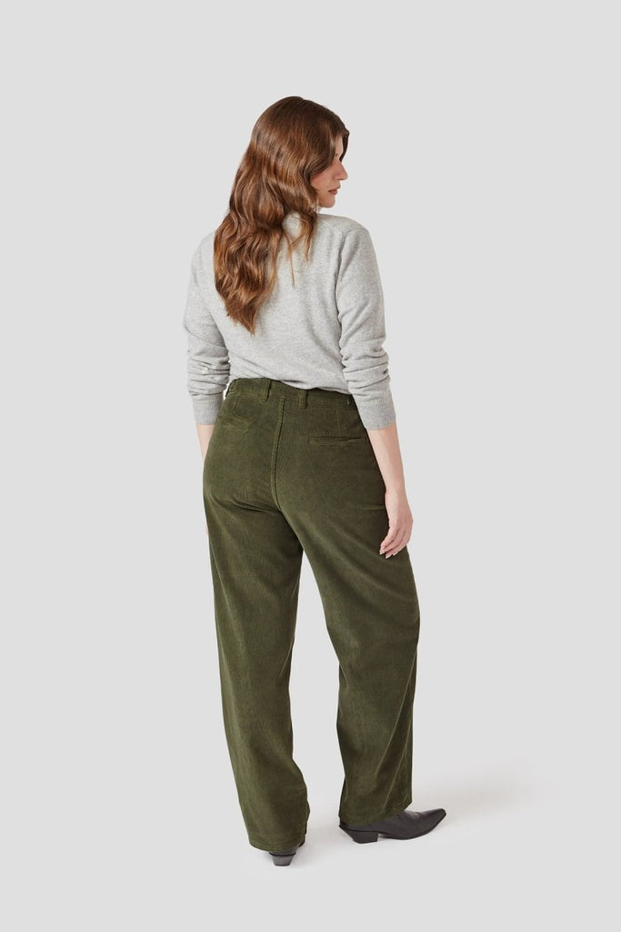 Decade Studio Emi Pants - Fern or Truffle (Online Exclusive) - Victoire BoutiqueDecadeBottoms Ottawa Boutique Shopping Clothing