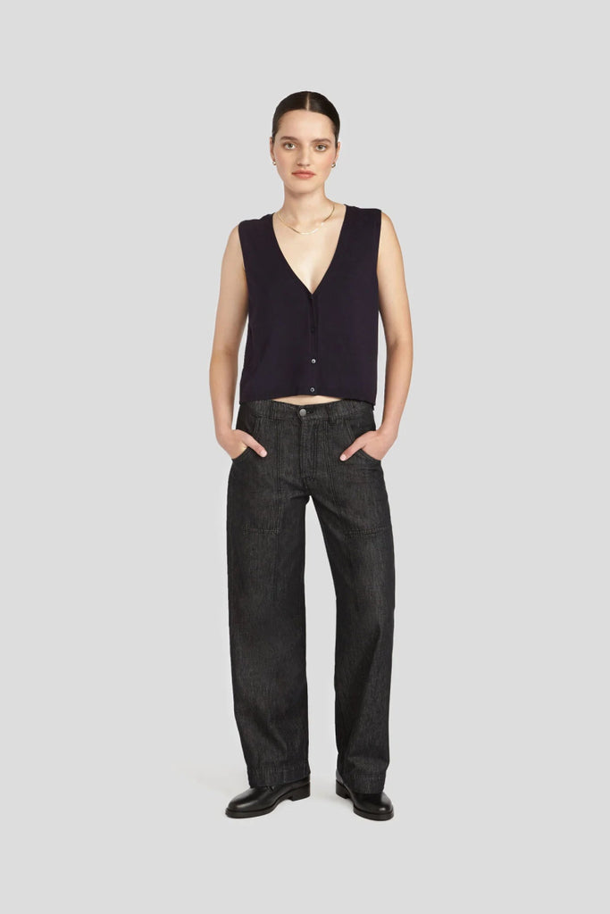 Decade Studio Kiki Trouser - Raw (Online Exclusive) - Victoire BoutiqueDecadeBottoms Ottawa Boutique Shopping Clothing