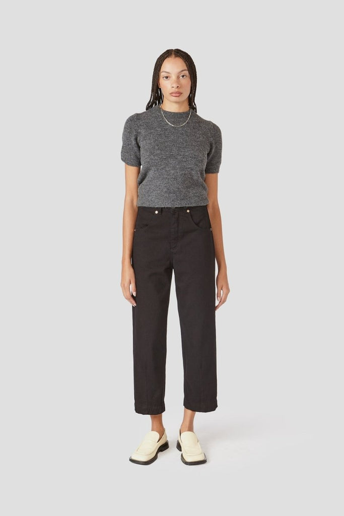 Decade Studio Kit Trouser - Black Rinse or Luz (Online Exclusive) - Victoire BoutiqueDecadeBottoms Ottawa Boutique Shopping Clothing