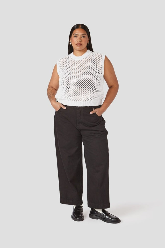 Decade Studio Kit Trouser - Black Rinse or Luz (Online Exclusive) - Victoire BoutiqueDecadeBottoms Ottawa Boutique Shopping Clothing
