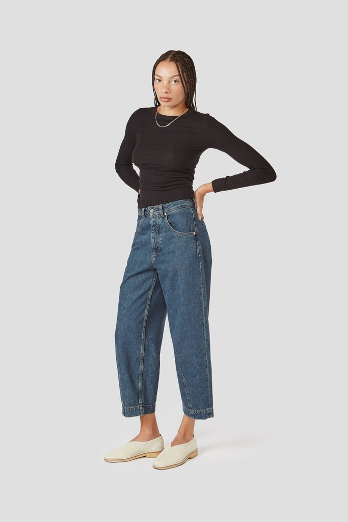 Decade Studio Kit Trouser - Black Rinse or Luz (Online Exclusive) - Victoire BoutiqueDecadeBottoms Ottawa Boutique Shopping Clothing