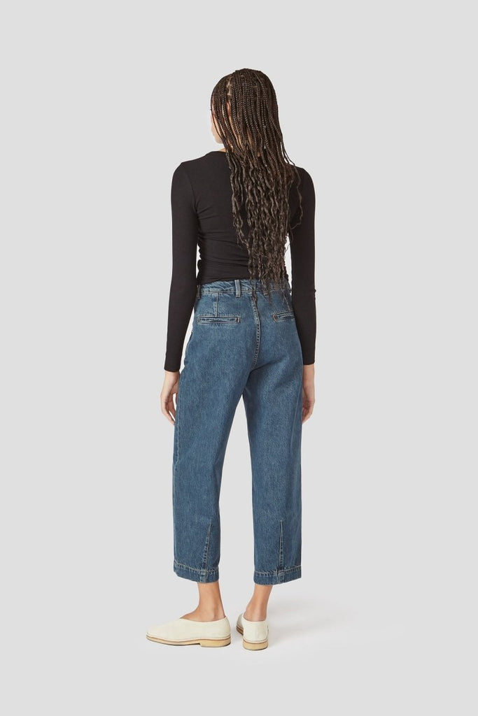 Decade Studio Kit Trouser - Black Rinse or Luz (Online Exclusive) - Victoire BoutiqueDecadeBottoms Ottawa Boutique Shopping Clothing