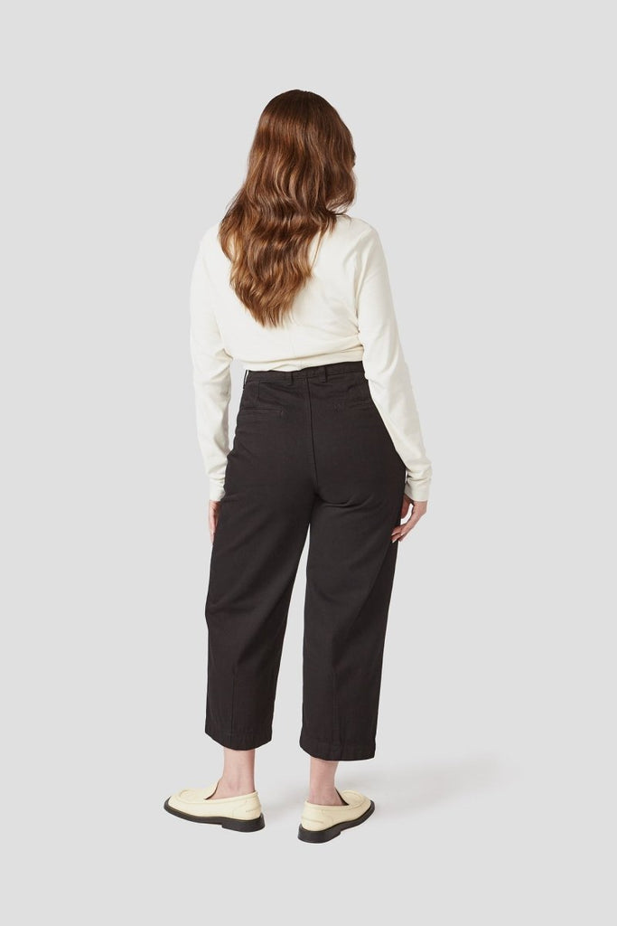 Decade Studio Kit Trouser - Black Rinse or Luz (Online Exclusive) - Victoire BoutiqueDecadeBottoms Ottawa Boutique Shopping Clothing