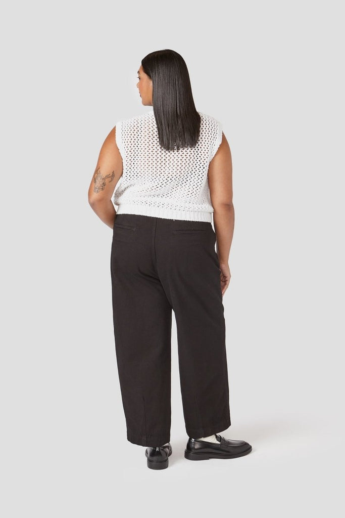 Decade Studio Kit Trouser - Black Rinse or Luz (Online Exclusive) - Victoire BoutiqueDecadeBottoms Ottawa Boutique Shopping Clothing