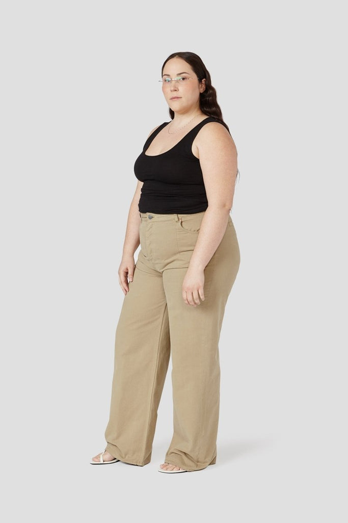 Decade Studio Noel Chino - Sesame (In - Store) - Victoire BoutiqueDecadeBottoms Ottawa Boutique Shopping Clothing