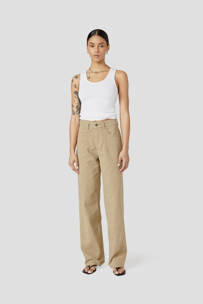 Decade Studio Noel Chino - Sesame (In - Store) - Victoire BoutiqueDecadeBottoms Ottawa Boutique Shopping Clothing