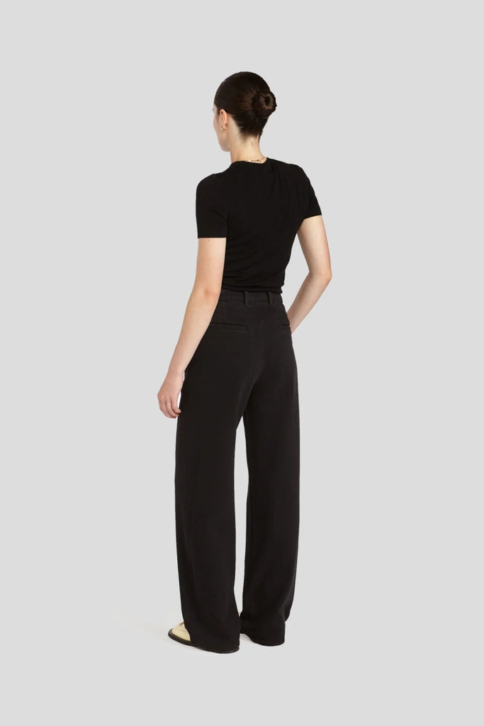 Decade Studio Noel Trouser - Black or Espresso (Online Exclusive) - Victoire BoutiqueDecadeBottoms Ottawa Boutique Shopping Clothing