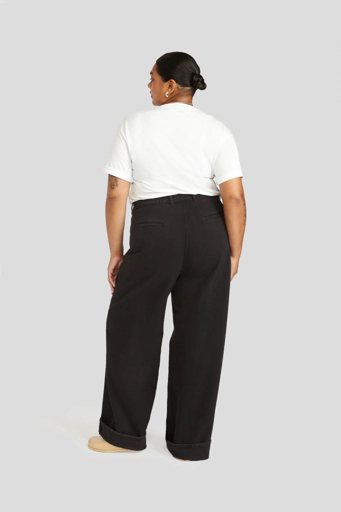 Decade Studio Noel Trouser - Black or Espresso (Online Exclusive) - Victoire BoutiqueDecadeBottoms Ottawa Boutique Shopping Clothing