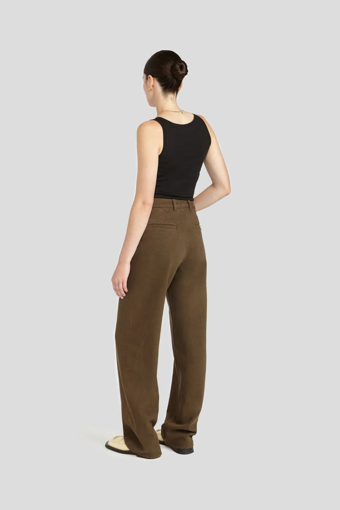 Decade Studio Noel Trouser - Black or Espresso (Online Exclusive) - Victoire BoutiqueDecadeBottoms Ottawa Boutique Shopping Clothing