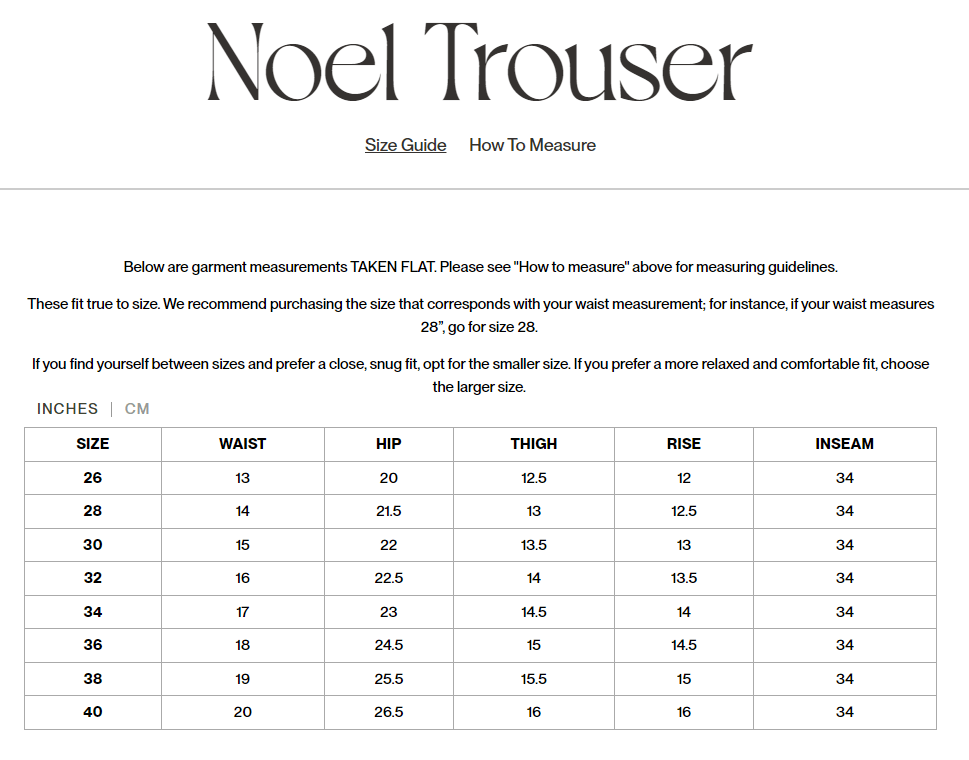 Decade Studio Noel Trouser - Luz (Online Exclusive) - Victoire BoutiqueDecadeDenim Ottawa Boutique Shopping Clothing