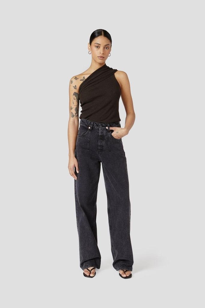 Decade Studio Noel Trouser - Palma or Lisbon (In - Store) - Victoire BoutiqueDecadeDenim Ottawa Boutique Shopping Clothing