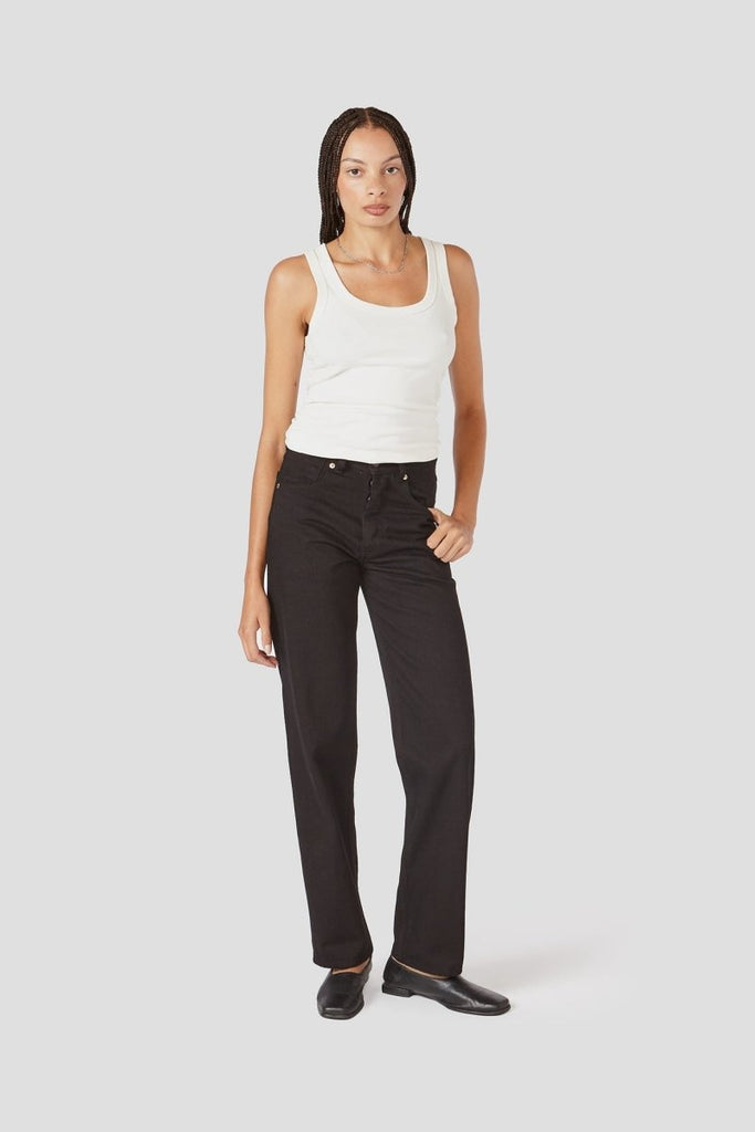 Decade Studio Quinn Jeans - Black Rinse or Luz (Online Exclusive) - Victoire BoutiqueDecadeBottoms Ottawa Boutique Shopping Clothing