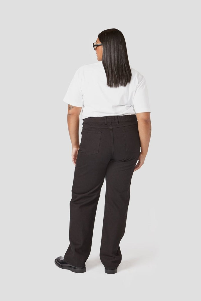 Decade Studio Quinn Jeans - Black Rinse or Luz (Online Exclusive) - Victoire BoutiqueDecadeBottoms Ottawa Boutique Shopping Clothing