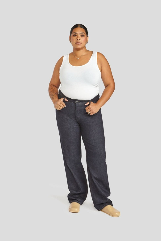 Decade Studio Quinn Jeans - Raw (Online Exclusive) or Rio (In - Store) - Victoire BoutiqueDecadeBottoms Ottawa Boutique Shopping Clothing