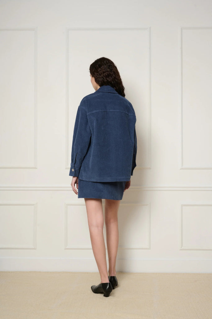 DorsaLi Cordelia Jacket (Denim Blue) - Victoire BoutiqueDorsaLiJacket Ottawa Boutique Shopping Clothing
