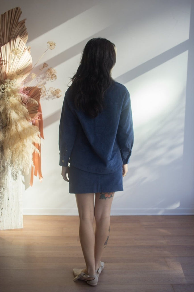 DorsaLi Cordelia Jacket (Denim Blue) - Victoire BoutiqueDorsaLiJacket Ottawa Boutique Shopping Clothing