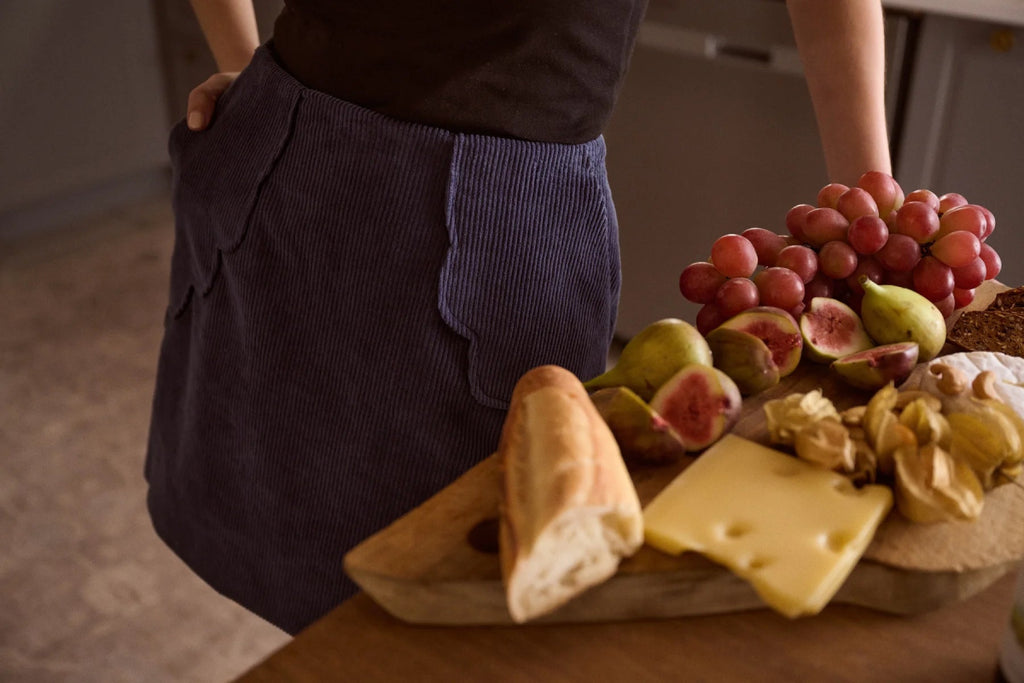 DorsaLi Cordelia Skirt (Denim Blue) - Victoire BoutiqueDorsaLiSkirts Ottawa Boutique Shopping Clothing