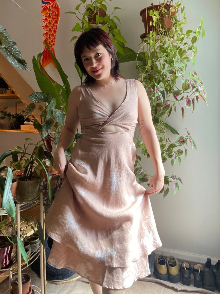 DorsaLi Dandelion Dress (Mink) - Victoire BoutiqueDorsaLiDresses Ottawa Boutique Shopping Clothing