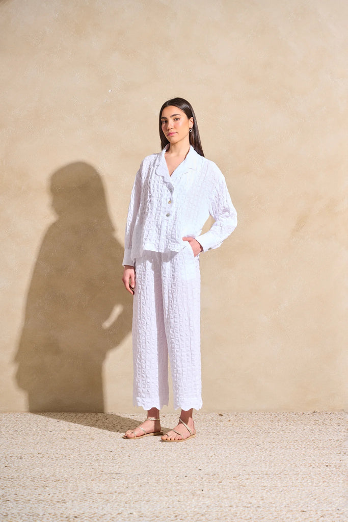 DorsaLi Nuage Pants (White) - Victoire BoutiqueDorsaLiPants Ottawa Boutique Shopping Clothing