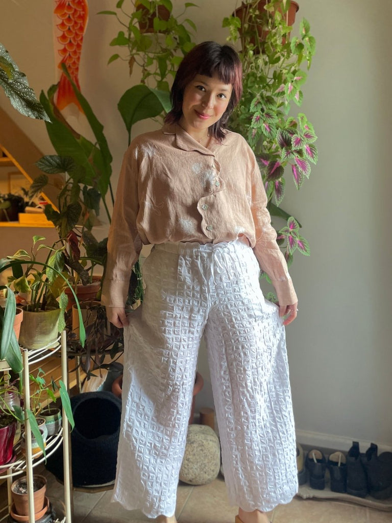 DorsaLi Nuage Pants (White) - Victoire BoutiqueDorsaLiPants Ottawa Boutique Shopping Clothing