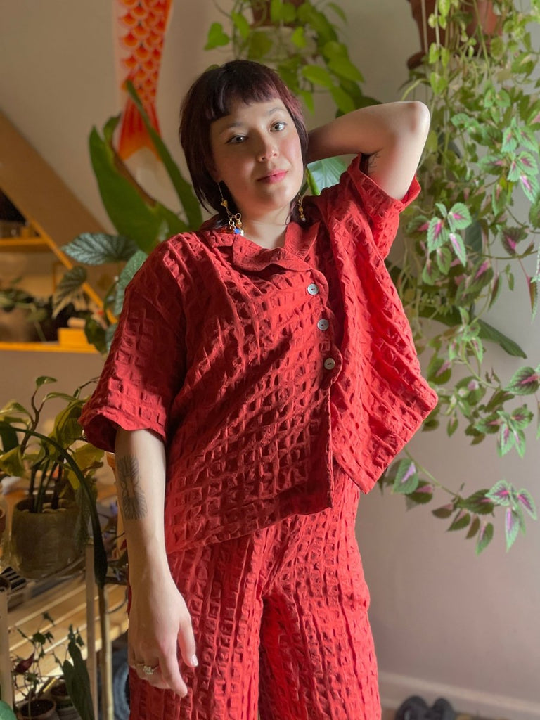 DorsaLi Nuage Shirt (Paprika) - Victoire BoutiqueDorsaLiShirts & Tops Ottawa Boutique Shopping Clothing