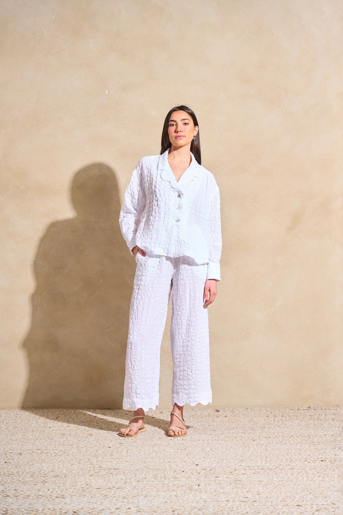DorsaLi Nuage Shirt (White) - Victoire BoutiqueDorsaLiShirts & Tops Ottawa Boutique Shopping Clothing