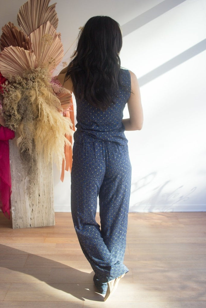 DorsaLi Plumdesir Top (Navy) - Victoire BoutiqueDorsaLiShirts & Tops Ottawa Boutique Shopping Clothing