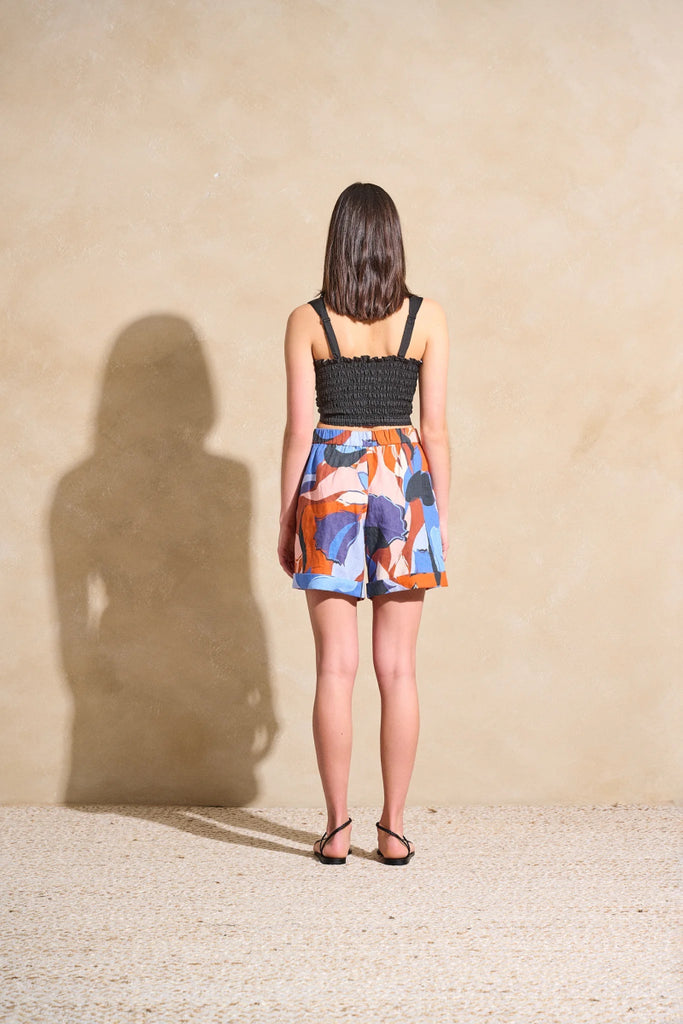 DorsaLi Santorini Sunset Shorts - Victoire BoutiqueDorsaLiShorts Ottawa Boutique Shopping Clothing