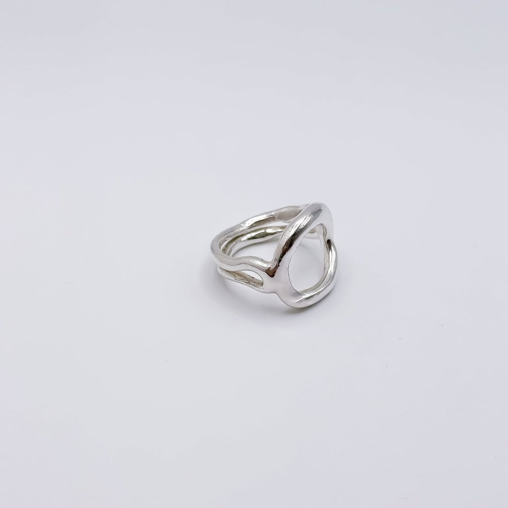 Dova Pryce Halo Ring (Silver or Yellow Bronze) - Victoire BoutiqueDova PryceRings Ottawa Boutique Shopping Clothing
