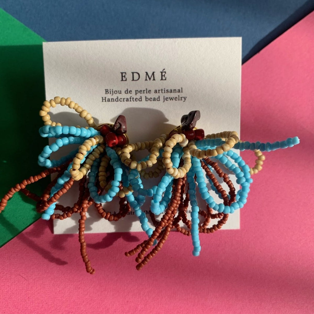 Edmé Beads Kathmandu Earrings - Victoire BoutiqueEdmé Beadsearrings Ottawa Boutique Shopping Clothing