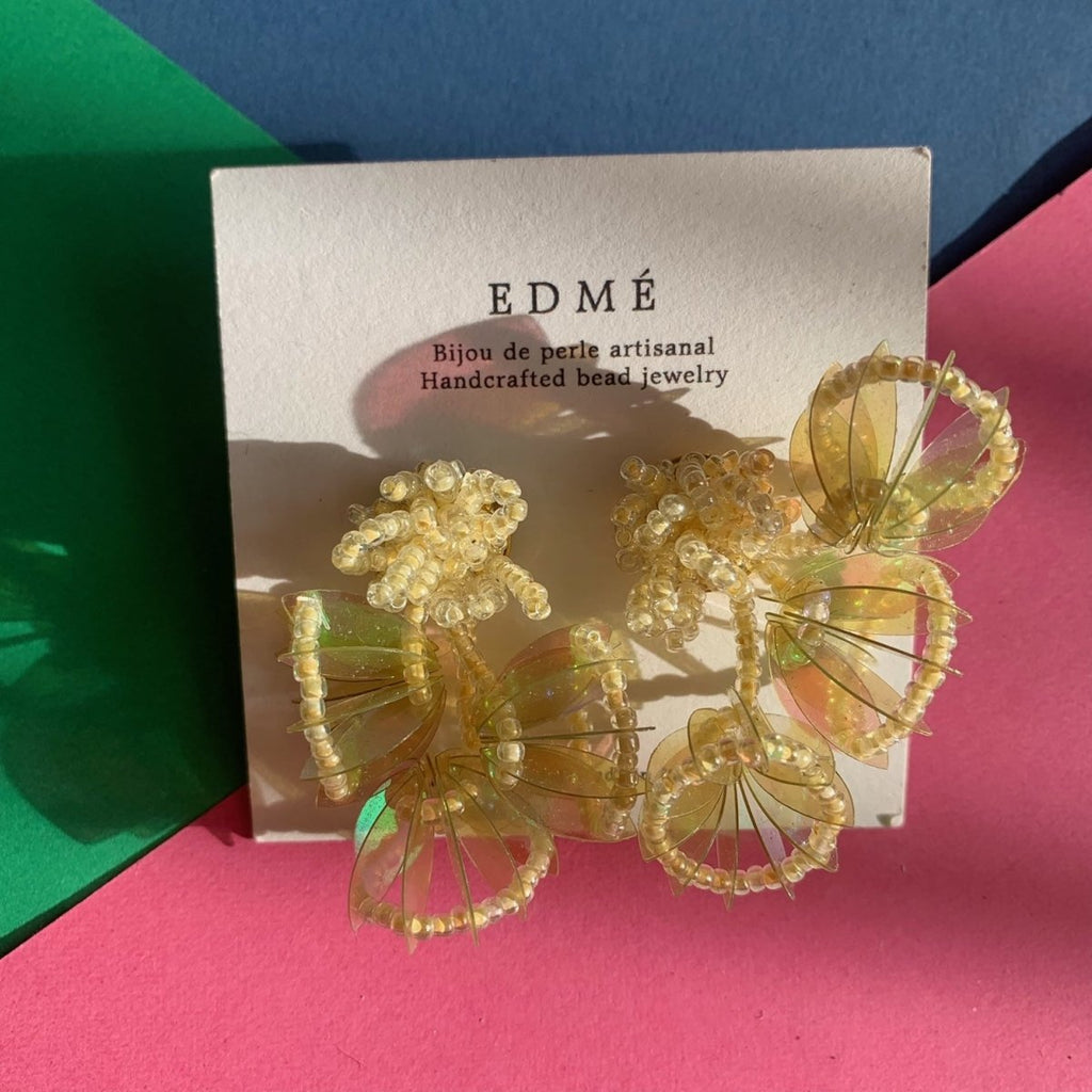 Edmé Beads Moon Jelly Earrings - Victoire BoutiqueEdmé BeadsEarrings Ottawa Boutique Shopping Clothing