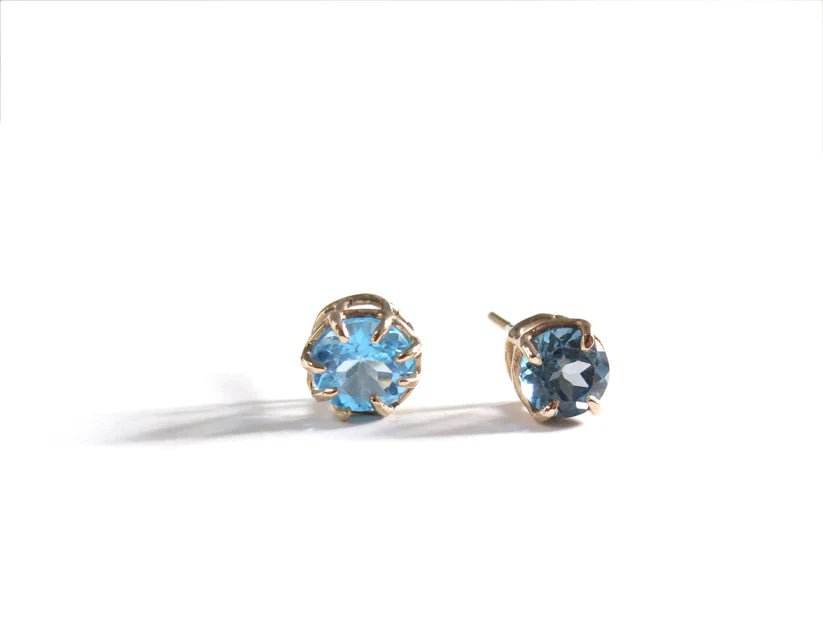 Elaine Ho 14K Gold Earrings (Topaz & Topaz) - Victoire BoutiqueElaine HoEarrings Ottawa Boutique Shopping Clothing