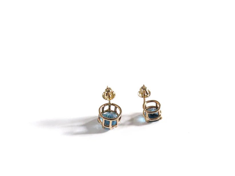 Elaine Ho 14K Gold Earrings (Topaz & Topaz) - Victoire BoutiqueElaine HoEarrings Ottawa Boutique Shopping Clothing