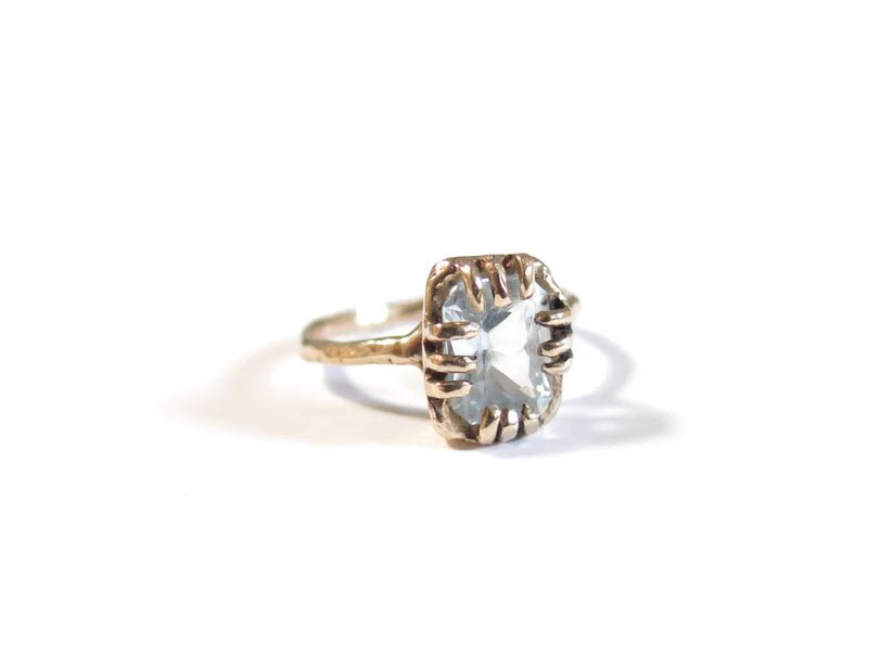 Elaine Ho 14K Gold Ring (Goshenite) - Victoire BoutiqueElaine HoRings Ottawa Boutique Shopping Clothing