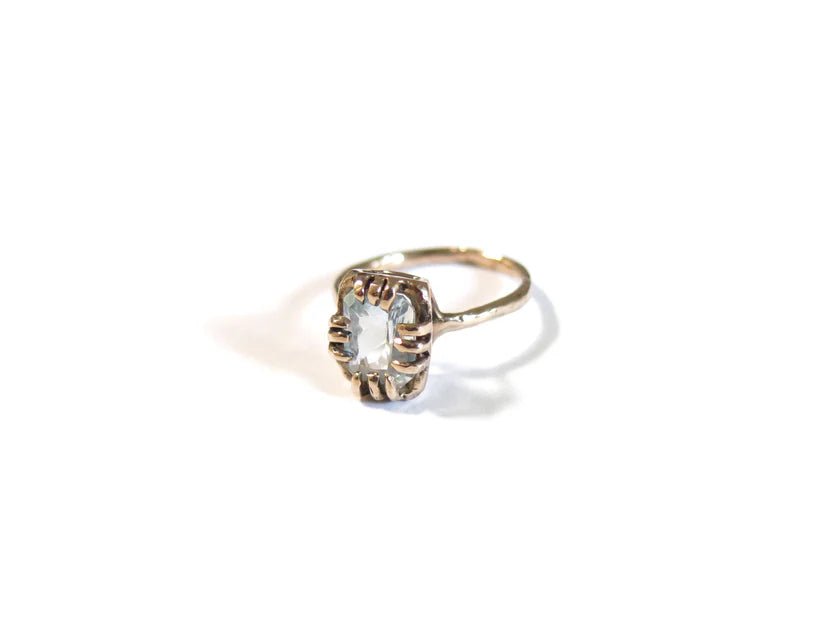 Elaine Ho 14K Gold Ring (Goshenite) - Victoire BoutiqueElaine HoRings Ottawa Boutique Shopping Clothing