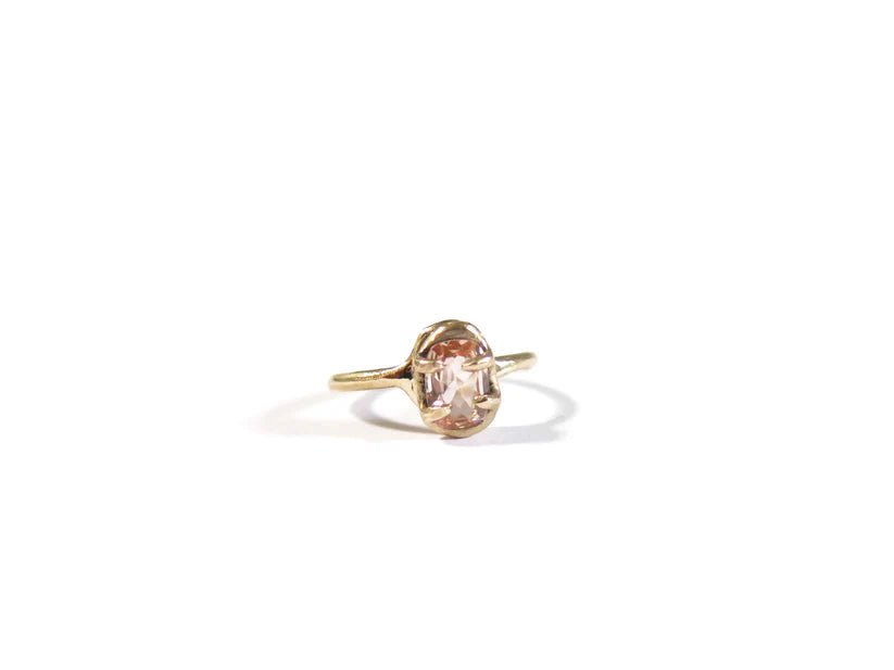 Elaine Ho 14K Gold Ring (Hessonite) - Victoire BoutiqueElaine HoRings Ottawa Boutique Shopping Clothing