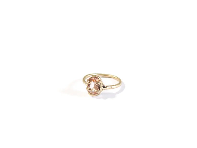 Elaine Ho 14K Gold Ring (Hessonite) - Victoire BoutiqueElaine HoRings Ottawa Boutique Shopping Clothing