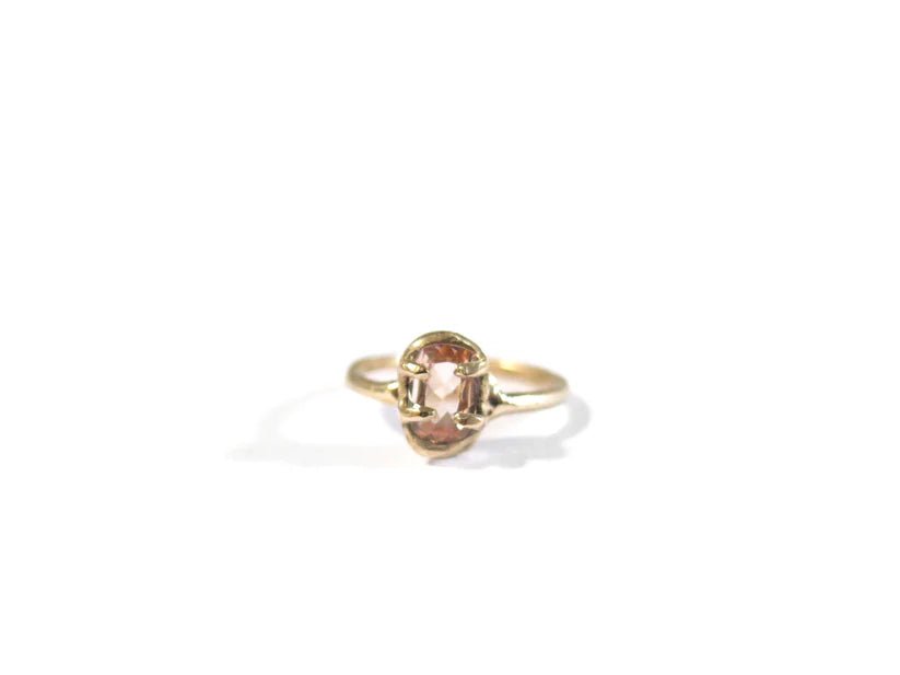 Elaine Ho 14K Gold Ring (Hessonite) - Victoire BoutiqueElaine HoRings Ottawa Boutique Shopping Clothing