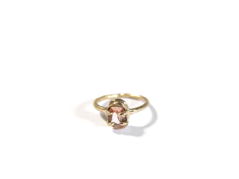 Elaine Ho 14K Gold Ring (Hessonite) - Victoire BoutiqueElaine HoRings Ottawa Boutique Shopping Clothing