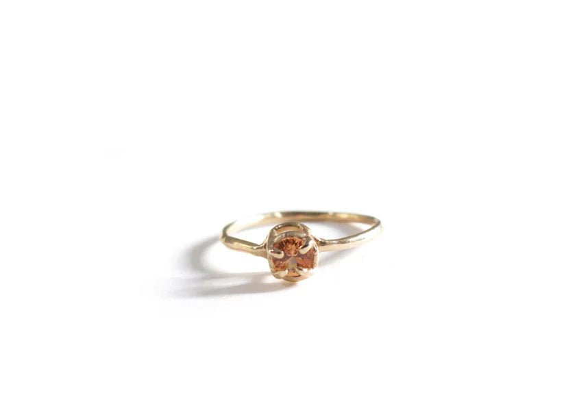 Elaine Ho 14K Gold Ring (Little Spessartine Garnet) - Victoire BoutiqueElaine HoRings Ottawa Boutique Shopping Clothing