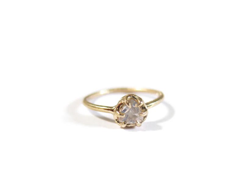 Elaine Ho 14K Gold Ring (Rose Quartz) - Victoire BoutiqueElaine HoRings Ottawa Boutique Shopping Clothing