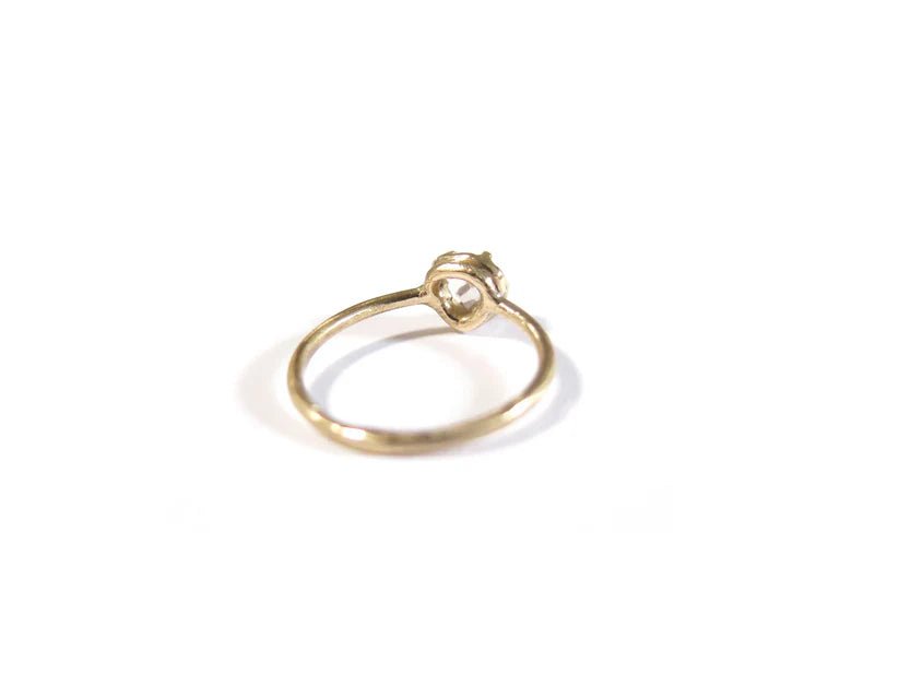 Elaine Ho 14K Gold Ring (Rose Quartz) - Victoire BoutiqueElaine HoRings Ottawa Boutique Shopping Clothing