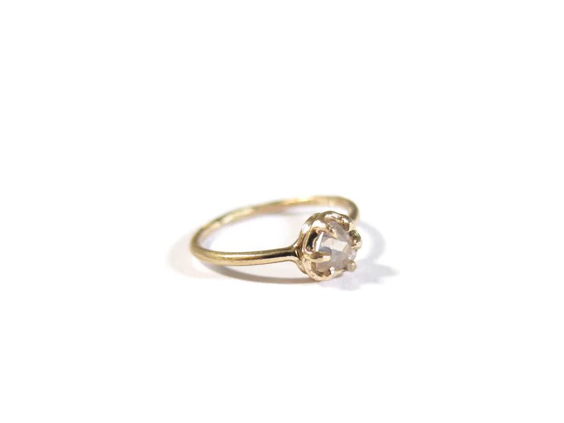 Elaine Ho 14K Gold Ring (Rose Quartz) - Victoire BoutiqueElaine HoRings Ottawa Boutique Shopping Clothing