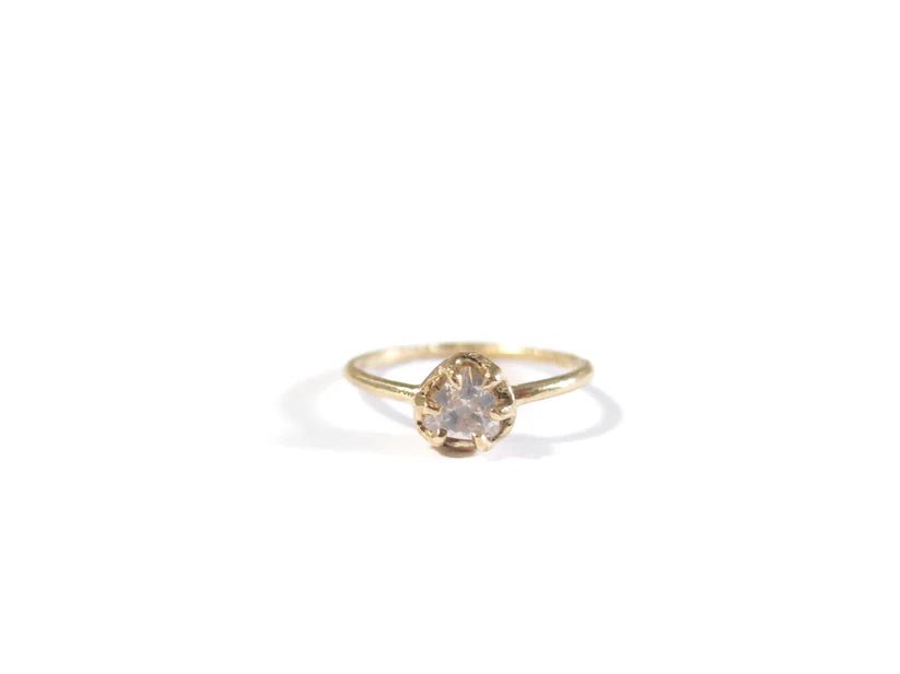 Elaine Ho 14K Gold Ring (Rose Quartz) - Victoire BoutiqueElaine HoRings Ottawa Boutique Shopping Clothing
