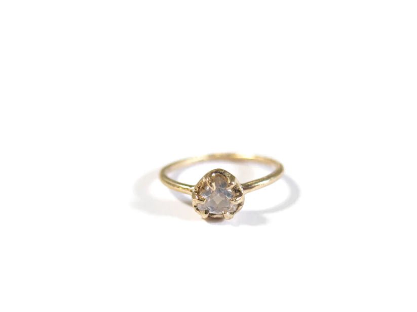 Elaine Ho 14K Gold Ring (Rose Quartz) - Victoire BoutiqueElaine HoRings Ottawa Boutique Shopping Clothing
