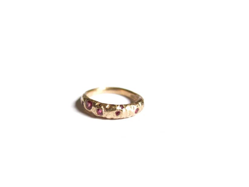 Elaine Ho 14K Gold Ring (Rubies) - Victoire BoutiqueElaine HoRings Ottawa Boutique Shopping Clothing