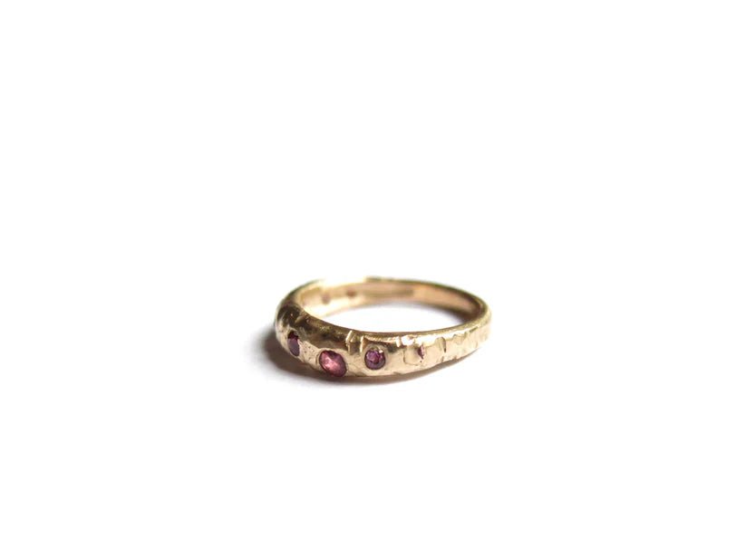 Elaine Ho 14K Gold Ring (Rubies) - Victoire BoutiqueElaine HoRings Ottawa Boutique Shopping Clothing