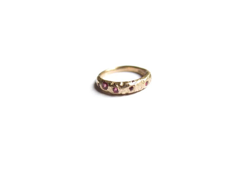 Elaine Ho 14K Gold Ring (Rubies) - Victoire BoutiqueElaine HoRings Ottawa Boutique Shopping Clothing