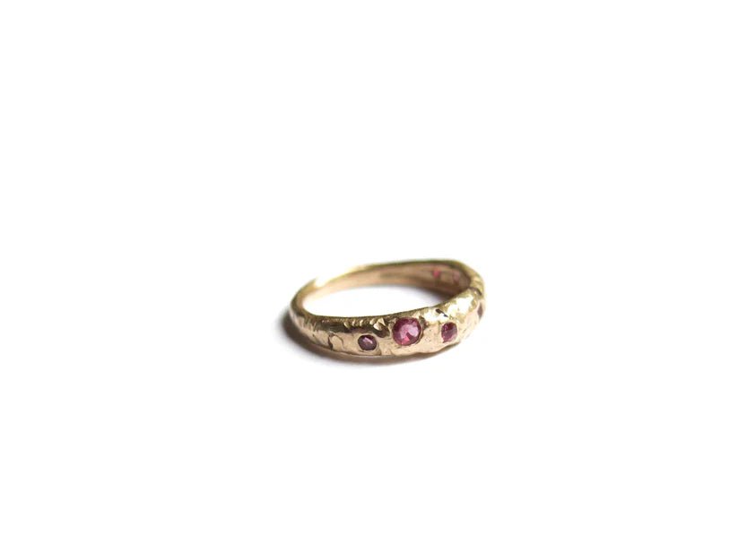 Elaine Ho 14K Gold Ring (Rubies) - Victoire BoutiqueElaine HoRings Ottawa Boutique Shopping Clothing