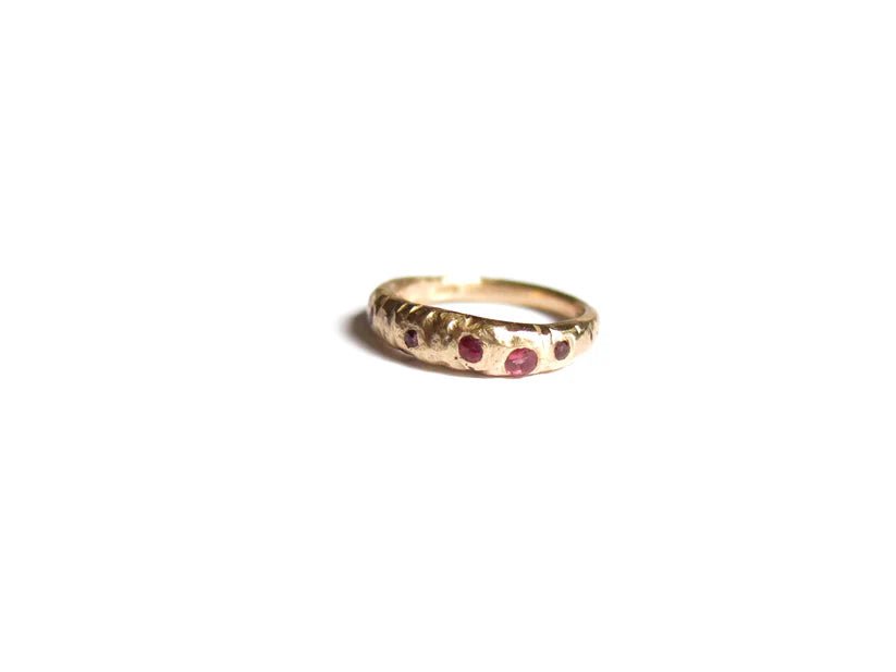 Elaine Ho 14K Gold Ring (Rubies) - Victoire BoutiqueElaine HoRings Ottawa Boutique Shopping Clothing